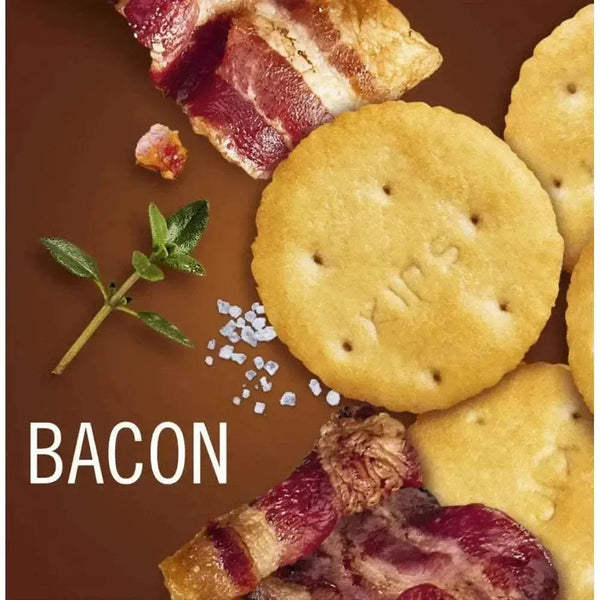 Bakers Pyotts Kips Biltong Flavoured Crackers 200g packaging with crackers displayed