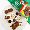 Bakers Romany Creams Mint 200g biscuits with chocolate filling and coating.