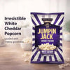 Bakers Street Jumpin Jack White Cheddar popcorn 100g bag savory cheesy snack