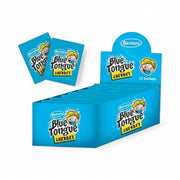 Baxtons Sherbet Blue Tongue sachets, fizzy fruity powder, bright blue tongue effect.