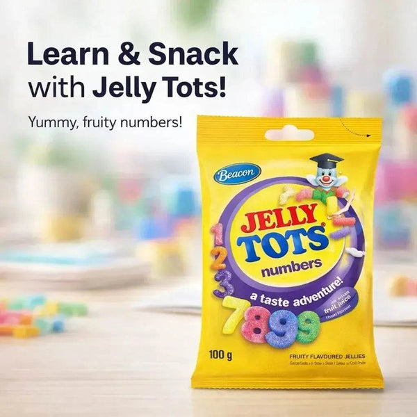 Beacon Jelly Tots - Lick & Learn Numbers 100g Facebook Ad