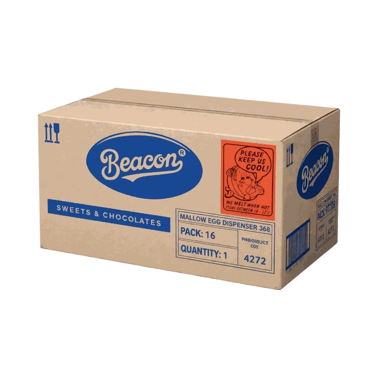 Beacon Marshmallow Easter Eggs with fluffy marshmallow center and creamy milk chocolate coating for Easter celebrations