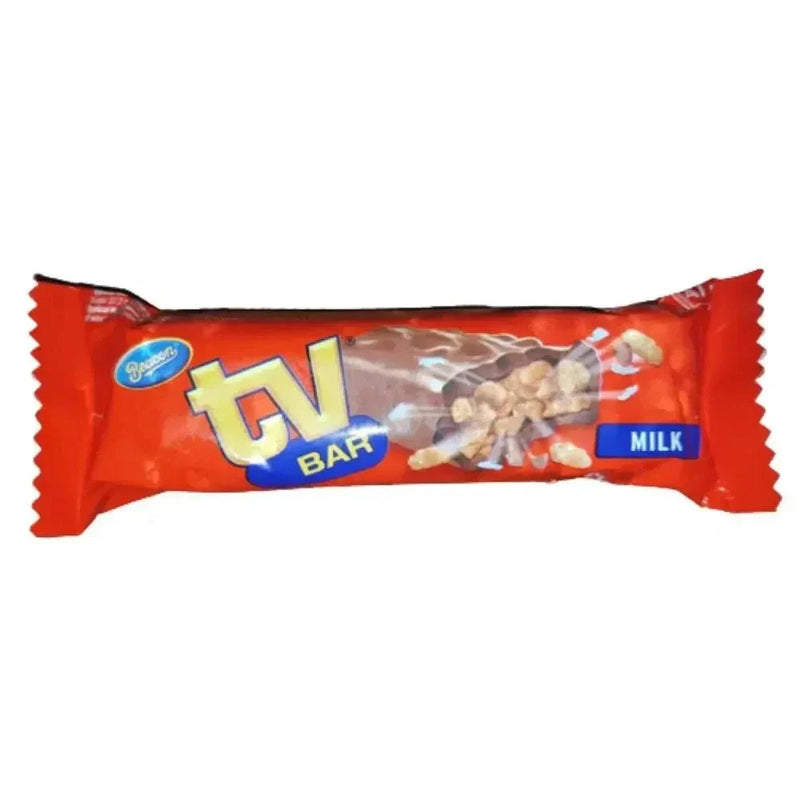 Beacon TV Bar 47g rich smooth brown chocolate snack from South Africa