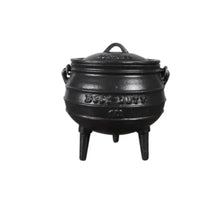 Best Duty Potjie 3-legged cast iron pot 1.2L with lid and handle for outdoor cooking