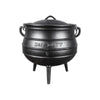 Best Duty Potjie cast iron 3-legged pot 18.5L for outdoor cooking