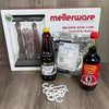 Mellerware Biltong Dryer Starter Kit with spices and hooks for making homemade biltong