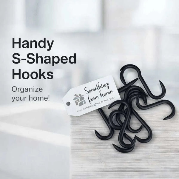 Biltong Hooks Plastic - Pack of 10 - Black Facebook Ad