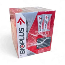 Box of 48 Bioplus Syrup Sachets Original 10ml energy booster with B-vitamins, calcium, and caffeine for fatigue and mental alertness