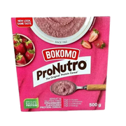Bokomo ProNutro Strawberry protein cereal 500g front pack