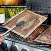 Braai Sakkie black non-stick mesh grilling bag for outdoor cooking and braai sessions