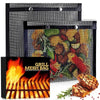 Braai Sakkie black non-stick mesh grilling bag for outdoor cooking