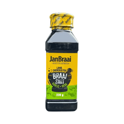 Jan Braai Braai Salt Garlic & Herb 230g shaker bottle for seasoning meats and vegetables