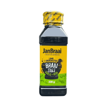Jan Braai Braai Salt Garlic & Herb 230g shaker bottle for seasoning meats and vegetables