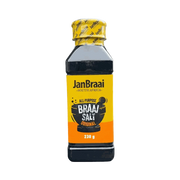 Jan Braai Braai Salt 230g shaker bottle for authentic South African braai seasoning