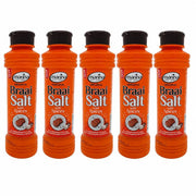 Pack of 5 Marina Original Braai Salt 400g shaker bottles with seasoned sea salt and spices for braaiing and grilling