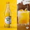 Brookes Roses Cordial Passionfruit 750ml bottle with tropical fruit design