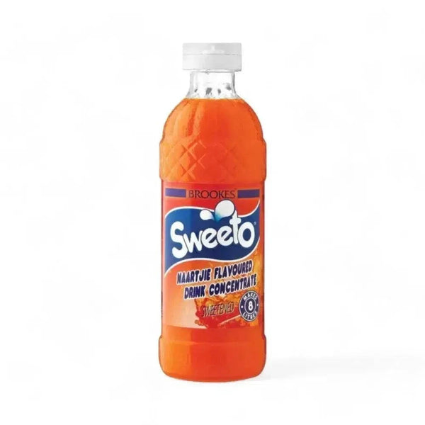 Brookes Sweeto Concentrate Naartjie 200ml citrus drink concentrate bottle