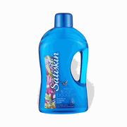 Satinskin Luxury Bubble Bath 2L bottle with floral bouquet scent for soft, moisturized skin