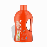 Satiskin Luxury Bubble Bath Pampering Peach Blossom 2L bottle with soft peach blossom design