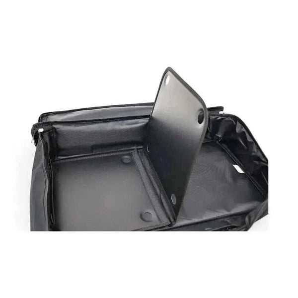 CADAC 2 Cook 3 Pro portable dual-burner gas barbecue with flat and ribbed GreenGrill plates for versatile outdoor cooking