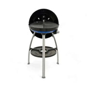 CADAC Carri Chef 50 BBQ with dome, portable outdoor grill, 46cm cooking surface, stainless steel burner, and GreenGrill coating