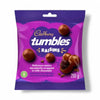 Cadbury Tumbles Raisins 200g pack featuring chocolate-coated raisins.