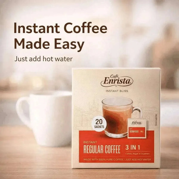 Cafe Enrista Coffee - 3-in-1 Regular 500g(20s) Facebook Ad