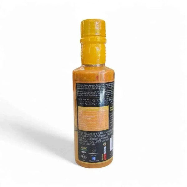 Calisto's Peri Peri Sauce Medium 250ml bottle with balanced heat and authentic Portuguese flavor