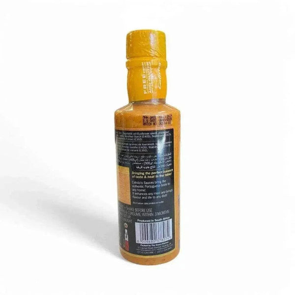 Calisto's Peri Peri Sauce Medium 250ml bottle with balanced spicy Portuguese flavor