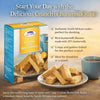Cape Cookies Buttermilk Rusks 500g pack featuring crispy golden-baked South African buttermilk rusks