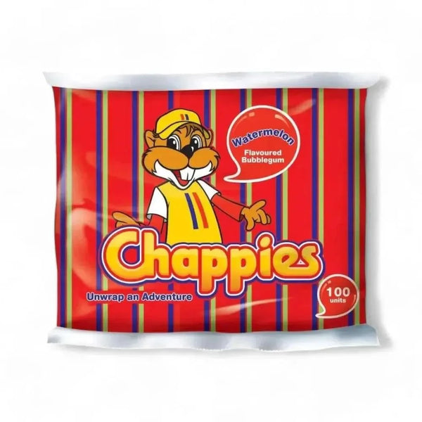 Chappies Bubblegum Watermelon flavor 100-piece pack 400g nostalgic South African candy