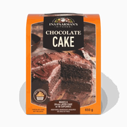 Ina Paarman's 650g Chocolate Cake Mix packet with rich chocolate flavor and moist texture for cakes or cupcakes