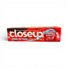 Closeup Deep Action Red Hot Toothpaste 125g tube with bold cinnamon flavor and deep cleaning action