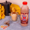 Clover Super M medium fat chocolate milk 300ml bottle with smooth creamy chocolate flavor