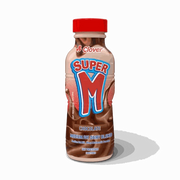 Clover Super M medium fat chocolate milk 300ml bottle, smooth creamy UHT chocolate drink
