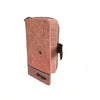 Cotton Road large PU leather wallet with embossed design, zip compartment, coin purse, and card holder, 19x10cm