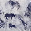 Scarf - White with Navy Africa - Something From Home - South African Shop
