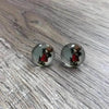 Girl Doll Earrings 15mm diameter sold in pairs various options