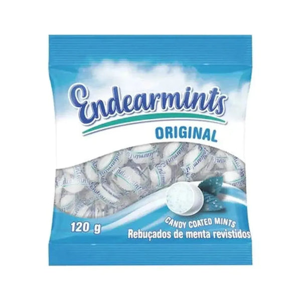 Endearmints Original 120g warm soft mint meal ender candy from South Africa