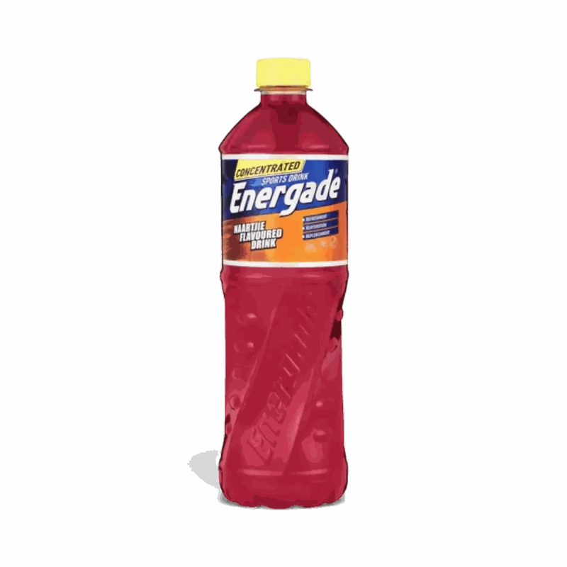 Energade Sports Drink Concentrate Naartjie 750ml bottle for hydration and electrolyte replenishment