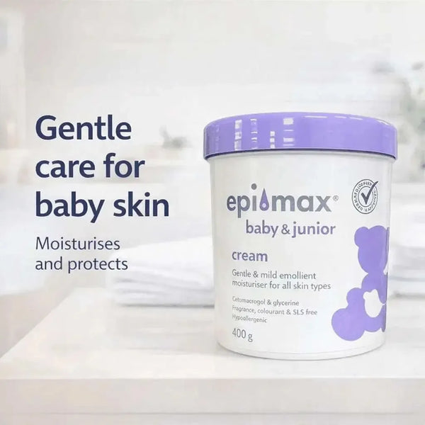 Epimax Baby & Junior Body Cream Tub - 400g Facebook Ad