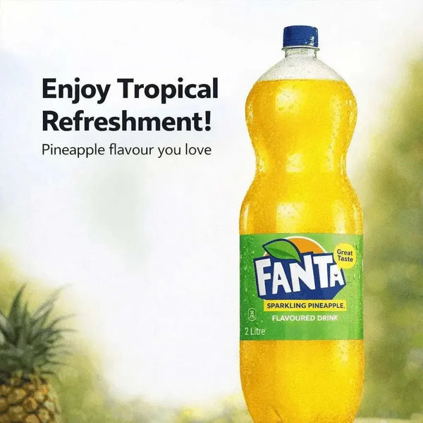 Fanta Pineapple 2 Litre Facebook Ad