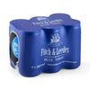Fitch & Leedes Blue Tonic 200ml can with vibrant blue tonic water for cocktails and refreshing drinks