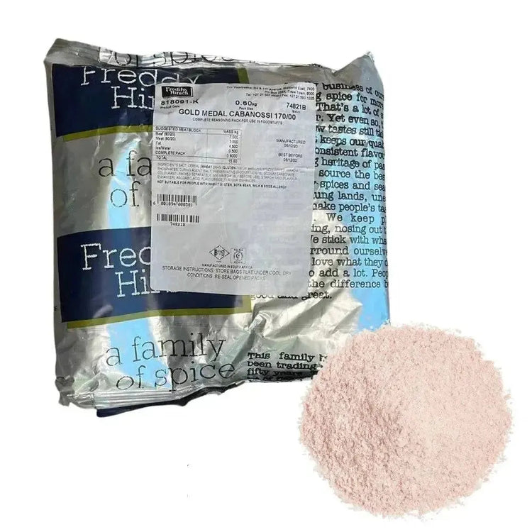 Freddy Hirsch Cabanossi Spice 600g seasoning blend for traditional South African sausages