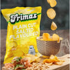 Frimax Potato Chips Plain Cut Salted 125g bag with classic salted potato chips snack