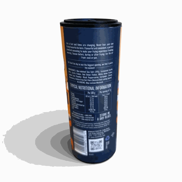 Funky Ouma Shaker Frying Seasoning 160g artisan South African spice blend in shaker for air frying and cooking