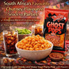 Simba Ghost Pops 100g bag of South African chutney and spice flavored snack chips