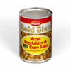 Gold Dish Mixed Vegetable in Hot Curry Sauce 415g can with peas, potatoes, and beans in spicy curry