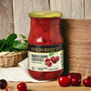 Goldcrest Maraschino Cherries 365g jar with soaked cherries for desserts and drinks