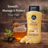 Good Stuff Bee Natural Nourishing Shine Shampoo 500ml bottle with honey, jojoba oil, and shea butter for dry hair